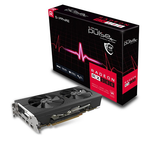 Parade VGA AMD Radeon RX 580 17 SAPPHIRE PULSE RX 580 4 GB 1366 7000