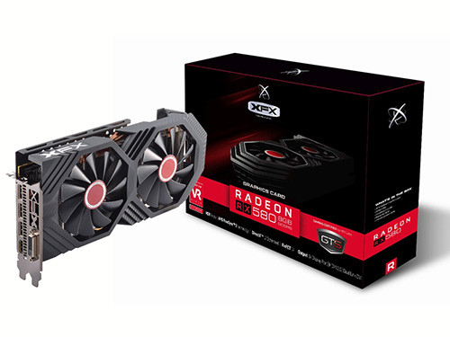 Parade VGA AMD Radeon RX 580 24 XFX RX 580 GTS Black Core Edition 8 GB True Clock 1386 8000 OC+ Capable Clock 1405 8100