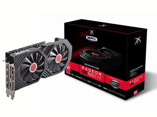 Parade VGA AMD Radeon RX 580 23 XFX RX 580 GTS XXX Edition 4 GB True Clock 1366 7000 OC+ Capable Clock 1386 7100