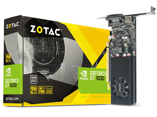 Parade VGA NVIDIA GeForce GT 1030 9 Zotac GT 1030 2 GB GDDR5 1227 1468 6000