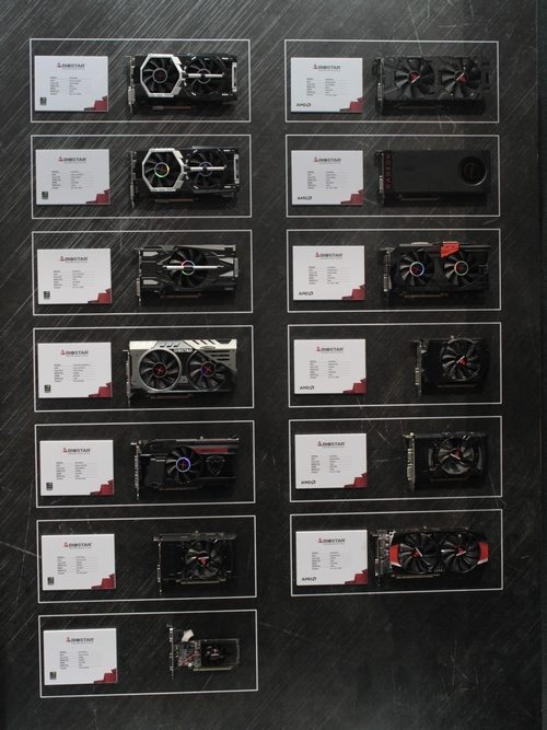 Biostar Tampilkan Motherboard untuk Core i X Series 8 Graphics card besutan Biostar