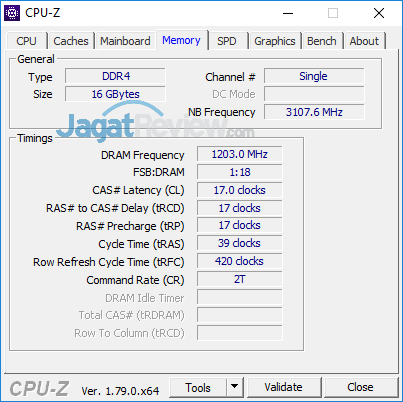 Gigabyte Aero 15 CPUZ 03