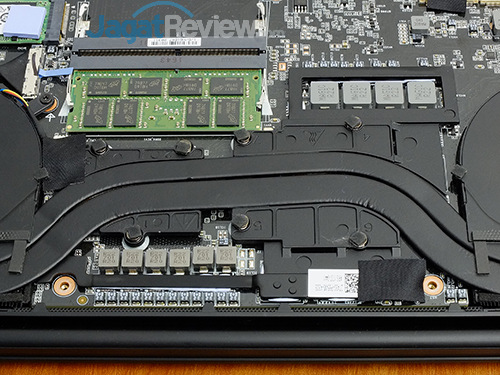 Review Notebook Gaming: Gigabyte Aero 15 20 Gigabyte Aero 15 Heatsink - CPU & GPU