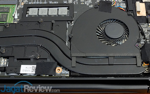 Review Notebook Gaming: Gigabyte Aero 15 22 Gigabyte Aero 15 Heatsink - GPU