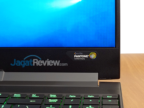 Review Notebook Gaming: Gigabyte Aero 15 8 Gigabyte Aero 15 Logo - X-Rite Pantone