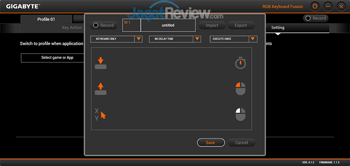 Review Notebook Gaming: Gigabyte Aero 15 61 Gigabyte Aero 15 RGB Keyboard Fusion 26