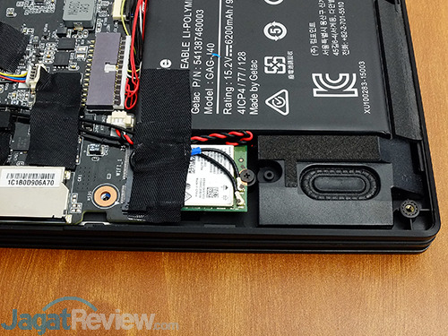 Review Notebook Gaming: Gigabyte Aero 15 26 Gigabyte Aero 15 Wireless & Right Speaker