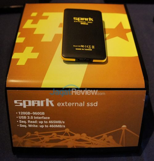 Computex 2017 Room Raid: Patriot 8 Hadir pula SSD eksternal dari Patriot, yaitu Spark yang menggunakan interface USB 3.0