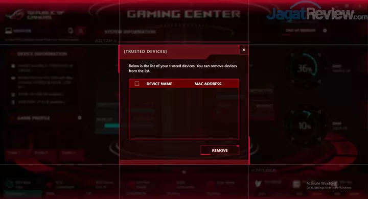 ASUS GX501 Gaming Center - Trusted Device