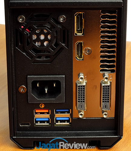 Review External VGA: Gigabyte AORUS GTX 1070 Gaming Box 10 Gigabyte AORUS GTX 1070 Gaming Box Connectors