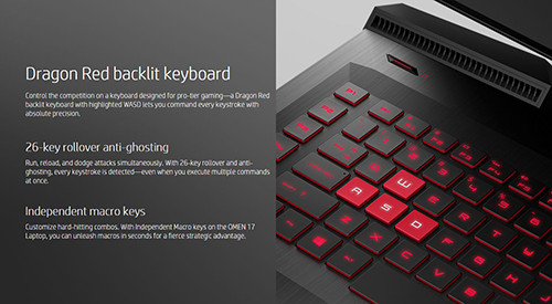 Omen by HP: Kekuatan Untuk Mendominasi Setiap Permainan 13 HP Omen (Keyboard)