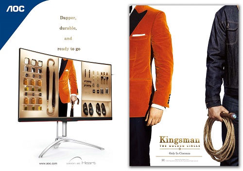 AOC Jalin Kerjasama dengan Twentieth Century Fox Film 2 AOC Kingsman KV 2