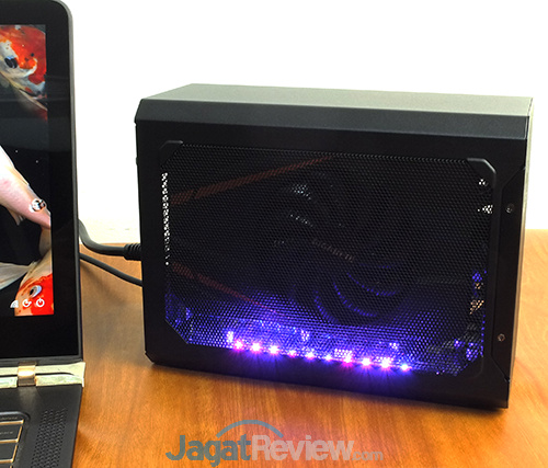 Review External VGA: Gigabyte AORUS GTX 1070 Gaming Box 14 Gigabyte AORUS GTX 1070 Gaming Box LED