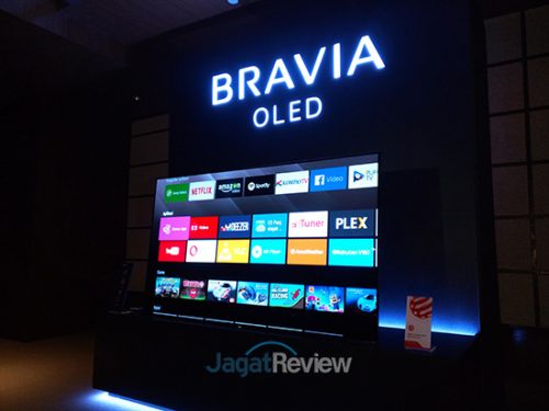 Sony Bravia OLED A1 dilengkapi dengan sistem operasi Android 7.0 Nougat.