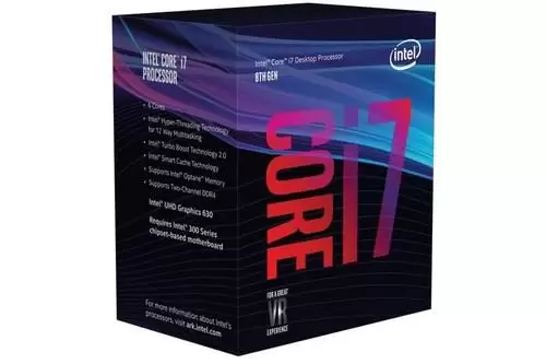 RAM di Core i  Core i7 8th Gen
