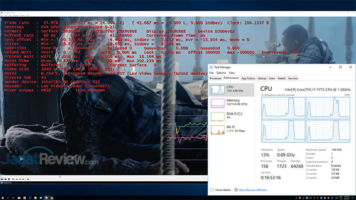 DELL XPS 13 9365 2-in-1 4K Playback