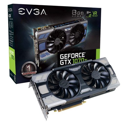 Parade Graphics Card NVIDIA GeForce GTX 1070 Ti 7 EVGA GeForce GTX 1070 Ti FTW2 GAMING