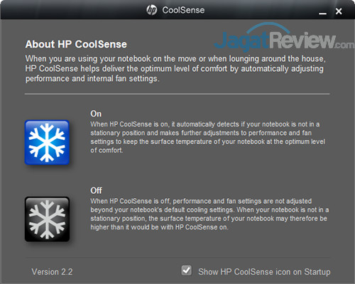 HP CoolSense