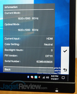 HP N270 Menu 33