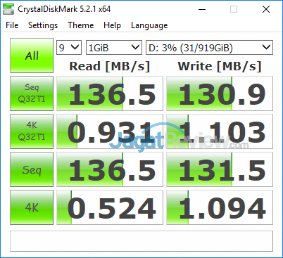 Review Notebook Gaming: HP Omen 15-ce087TX 24 HP Omen 15-ce087TX Crystal Disk Mark HDD