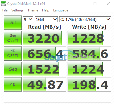 Review Notebook Gaming: HP Omen 15-ce087TX 23 HP Omen 15-ce087TX Crystal Disk Mark SSD