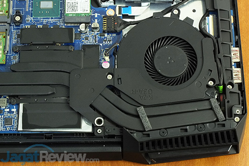 Review Notebook Gaming: HP Omen 15-ce087TX 15 HP Omen 15-ce087TX GPU Cooling