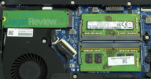 Review Notebook Gaming: HP Omen 15-ce087TX 19 HP Omen 15-ce087TX Memory & M.2