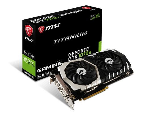 MSI GeForce GTX 1070 Ti Titanium 8G