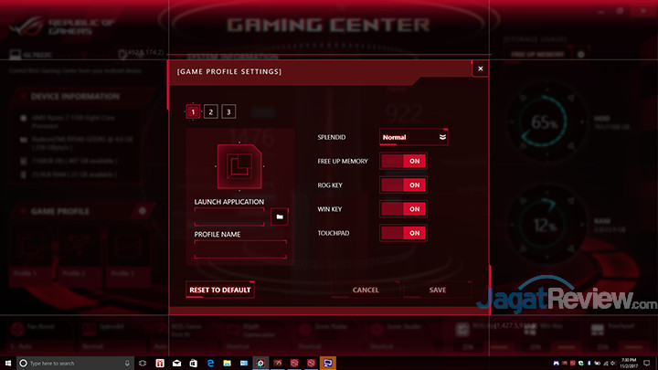 ASUS GL702ZC Gaming Center 05