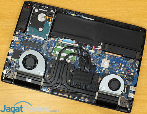 Review Notebook Gaming: ASUS ROG STRIX GL702ZC 17 ASUS GL702ZC Internal Component