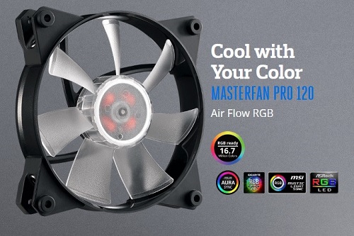 Cooler Master Luncurkan Kipas dan Pengontrol RGB 46 Cooler Master