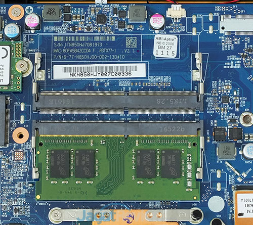 Gigabyte Sabre 15 Memory