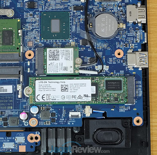 Gigabyte Sabre 15 SSD Wireless Card PCH Left Speaker