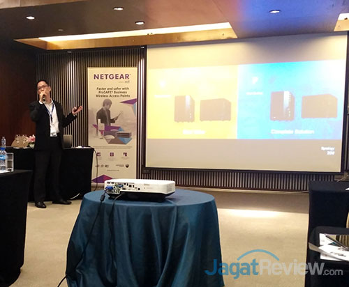 Synology dan Netgear Hadirkan Solusi Cloud Terjangkau 2 Pemaparan Adi Gunawan Managing Director PT Integra Global Solusi