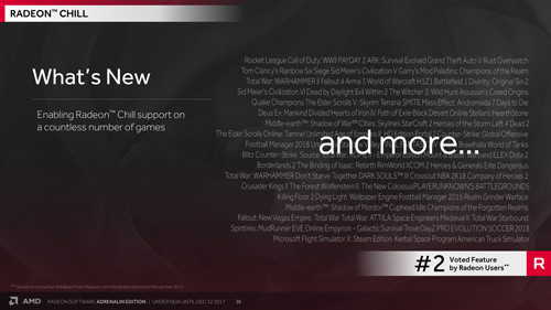 Hands-On AMD Radeon Software Adrenalin Edition 17.12.1 7 AMD Radeon Software Adrenalin Edition 10