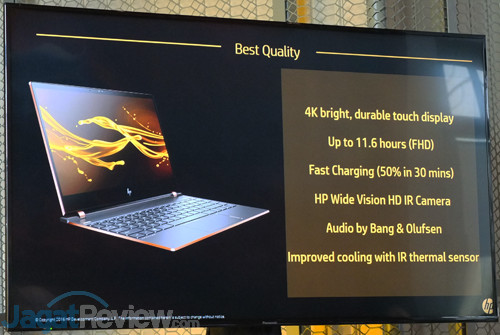 Laptop HP Spectre Tebaru: Tetap Tipis & Makin Kencang dengan Core i 8th Gen 6 HP Spectre Launch Intel 8th Gen 09
