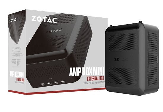 ZOTAC Luncurkan Modul VGA Eksternal dengan Koneksi Thunderbolt 3 1 Zotac AMP BOX Mini