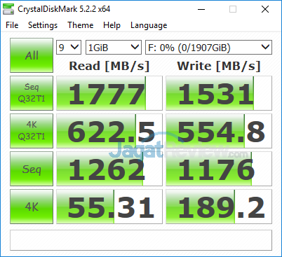 Review Acer Aspire E5-476G: Laptop Murah Untuk Gaming & Editing 17 Acer E5 476G Crystal Disk Mark SSD