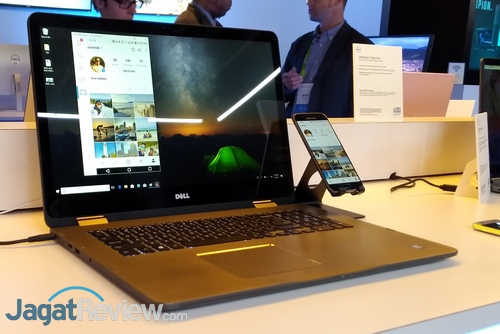 Dell Mobile Connect: Mudah Hubungkan Smartphone ke PC 14 Dell CES 2018 Mobile Connect 01