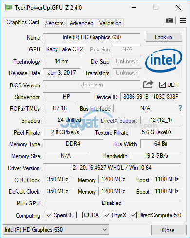 HP Omen 15 ce085TX GPUZ 02