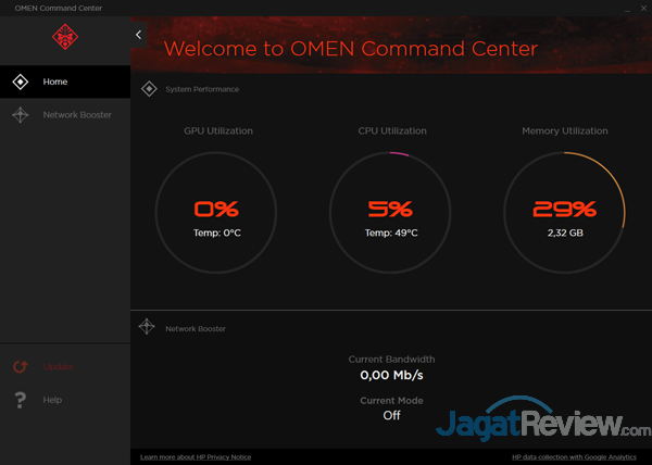 HP Omen 15 ce085TX OMEN Command Center 01