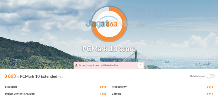 HP Omen 15 ce085TX PCMark 10