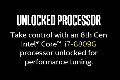 4 Prosesor Intel Core Generasi Ke-8 dengan GPU Radeon RX Vega M 3 Intel Core i7 8809G