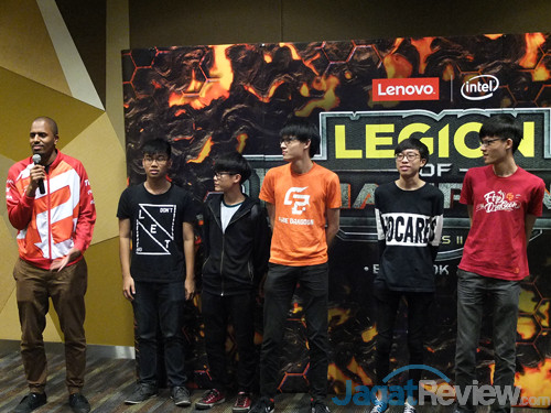 Babak Final Kompetisi Legion of Champions Series II Siap Mempertandingkan 10 Tim 11 Lenovo LOC Team 07 Fire Dragoon
