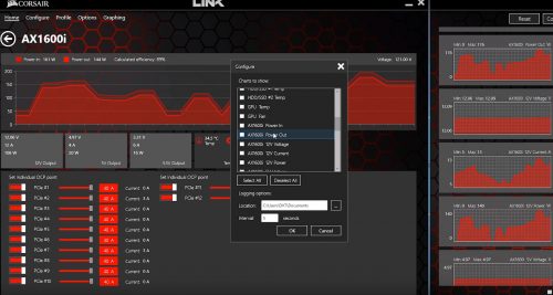 Unboxing: Corsair AX1600i Power Supply 18 Logging