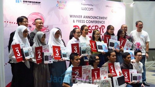 Para Pemenang  datascrip creative comic competition 1