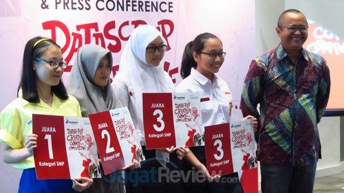 Para Pemenang  datascrip creative comic competition 2