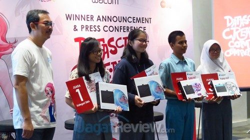 Para Pemenang  datascrip creative comic competition 3