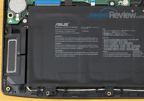 Review Notebook Gaming: ASUS ROG STRIX GL503VD 33 ASUS GL503VD Battery