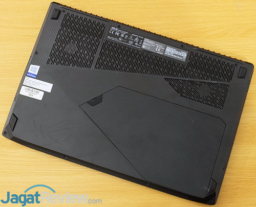 Review Notebook Gaming: ASUS ROG STRIX GL503VD 17 ASUS GL503VD Bottom Side